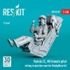 RESKIT RSF48-0089 Rafale (C, M) female pilot sitting in ejection seat for HobbyBoss kit (1 pcs) (3D Printed) (1/48)